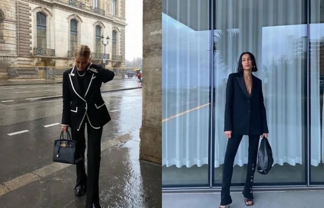 【TOP姐】一件黑色西装,打造16个时髦look!