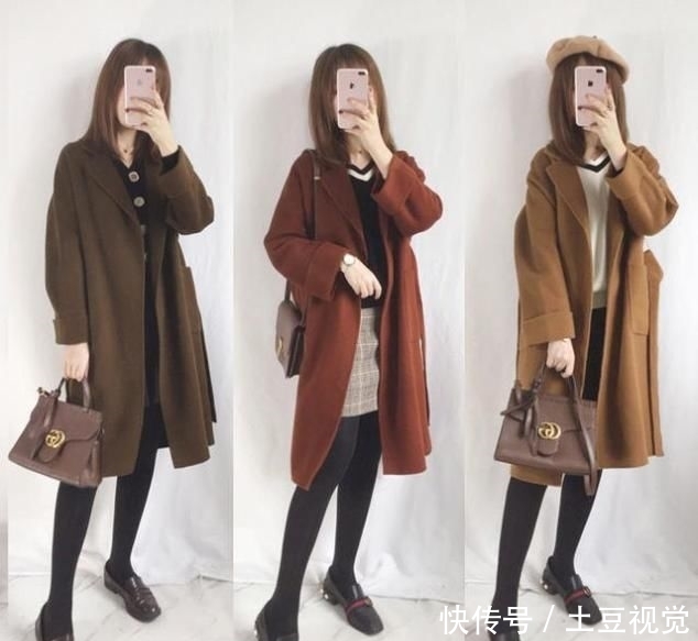  路人甲@为什么别人穿大衣是气质女郎，而你就是路人甲？秋冬穿搭看这里～