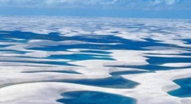 巴西一神奇的沙漠，2个月内出现几千个湖泊，被称为“千湖沙漠”