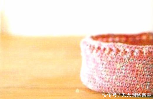 「图解」钩针编织的毛线杂物篮,3个款式有图解