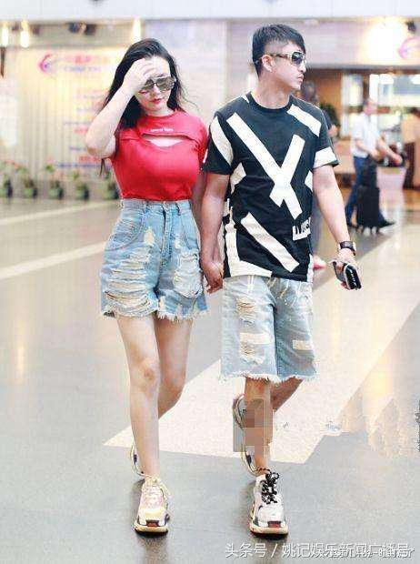 冉莹颖这身材帅爆了!裤子拉到胸以下,网友:难怪邹市明牵这么紧