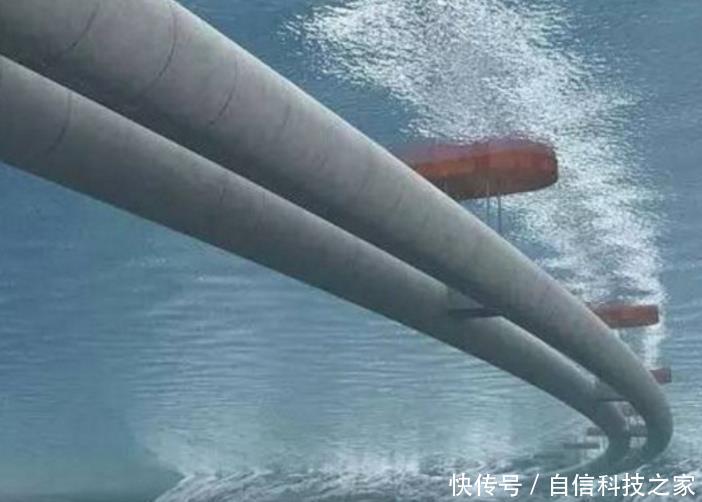 世界首条海上的隧道，耗资250亿美元，全程缩短105个小时