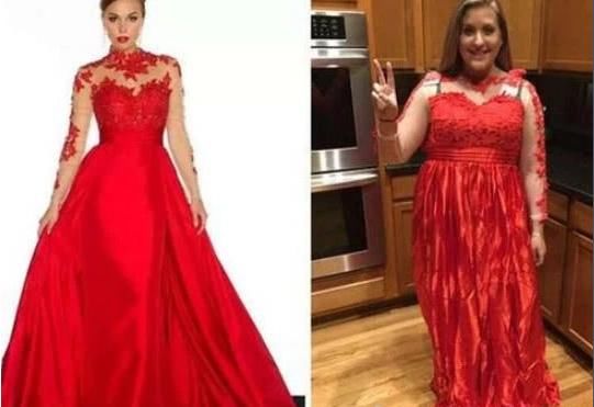 让人“哭笑不得”的买家秀和卖家秀，最后一个画风突变有一丝诡异