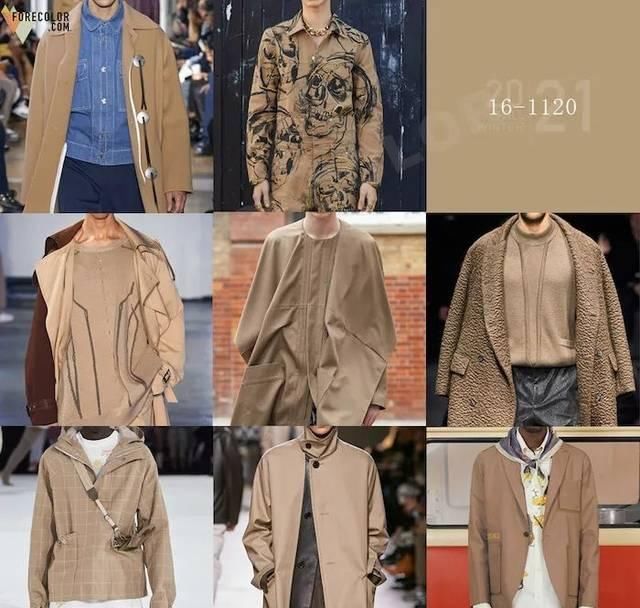  [绿色]20/21秋冬男装周关键色及精彩配色