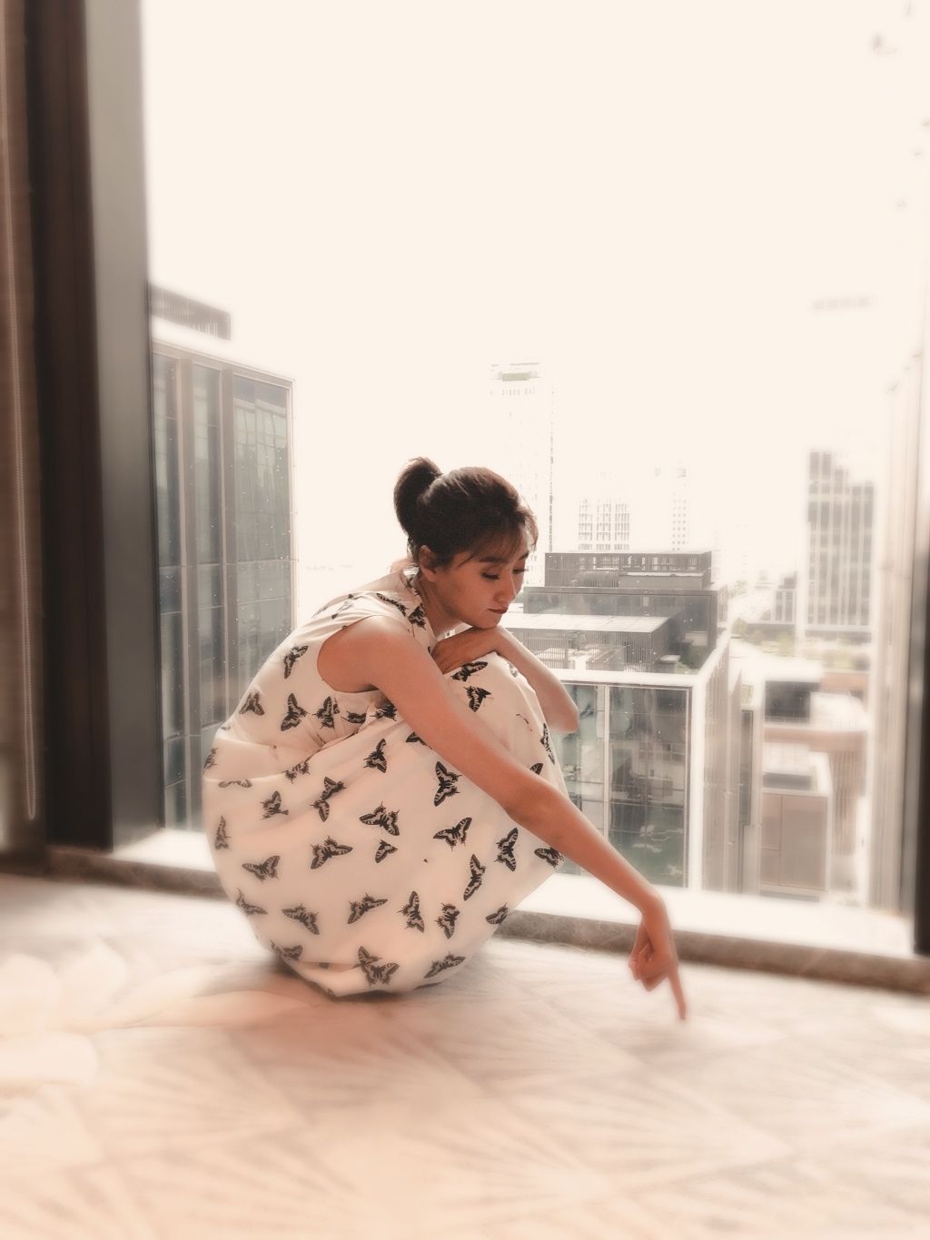 李斯羽:亭亭玉立的大美女，美的如此动人