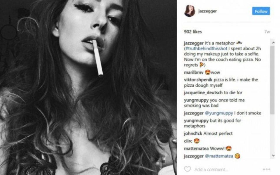 INS上的假白富美蹭明星热度狂练硅胶臀，还熬夜P图P到肾虚?