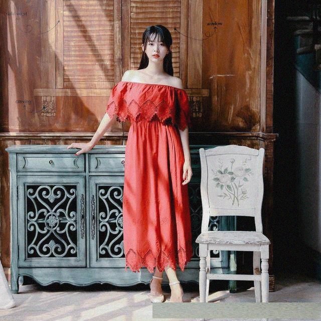 连衣裙美从仙中来，小清新、小身板女生穿起来，唯美动人