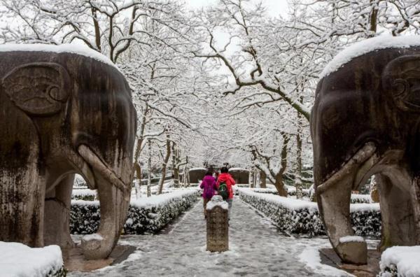 雪后的南京真美！
