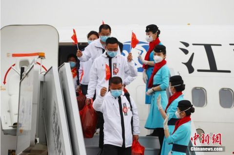  [返乡]江西支援湖北随州医疗队队员返乡