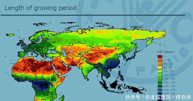 中国、印度未来谁更强两张图表明，老祖宗选地时已经决定了赢家