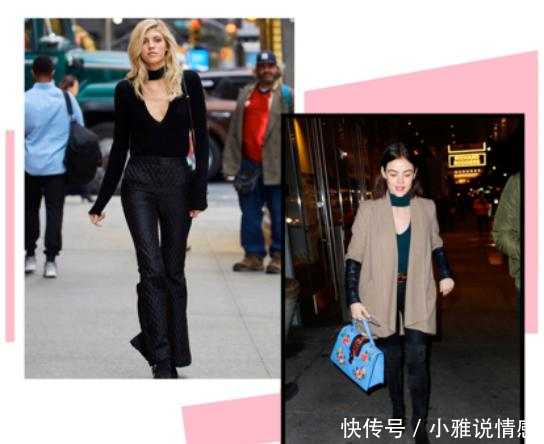  「搭配任何」“大敞领”没市场了，今年“高口领”正流行，春天穿着挺舒适