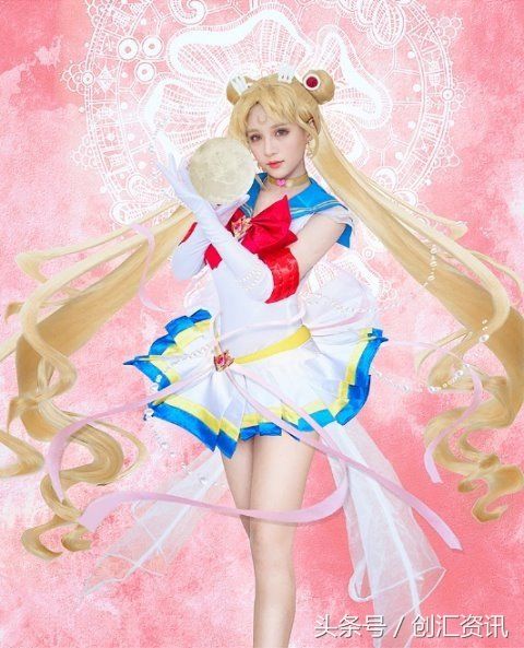 《美少女战士》cos，就冲着这个大长腿，也要给满分