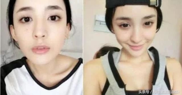 娜扎不化妆，张钧宁不化妆，终于明白网红和明星的区别!