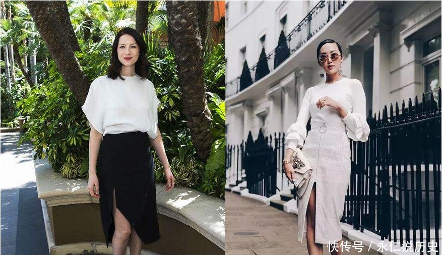 条半裙■奔三奔四的女人别再装嫩,春天穿好这3条半裙,减龄又迷人