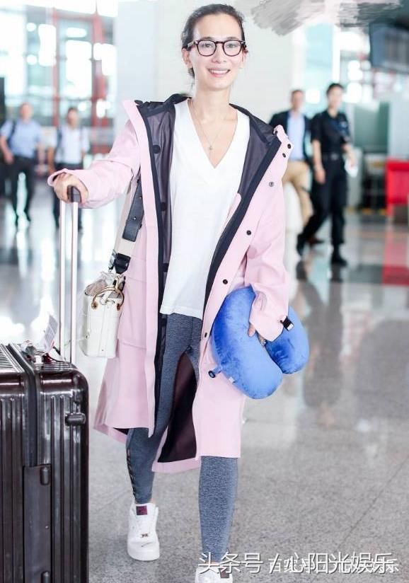 紧身健美裤女神，让我沉默，看来韩庚是真的爱她