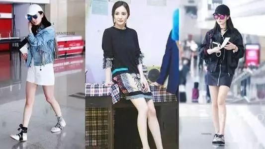 杨幂的腿真的有那么细吗?这么窄的短裤都可以穿上,也太惊艳了!