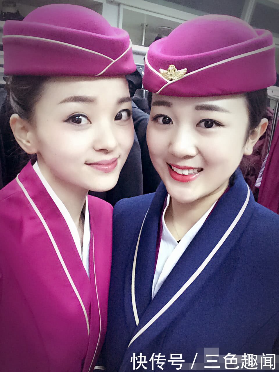 空姐为何穿裙子一定要配“袜子”，其中的真相，让人心疼