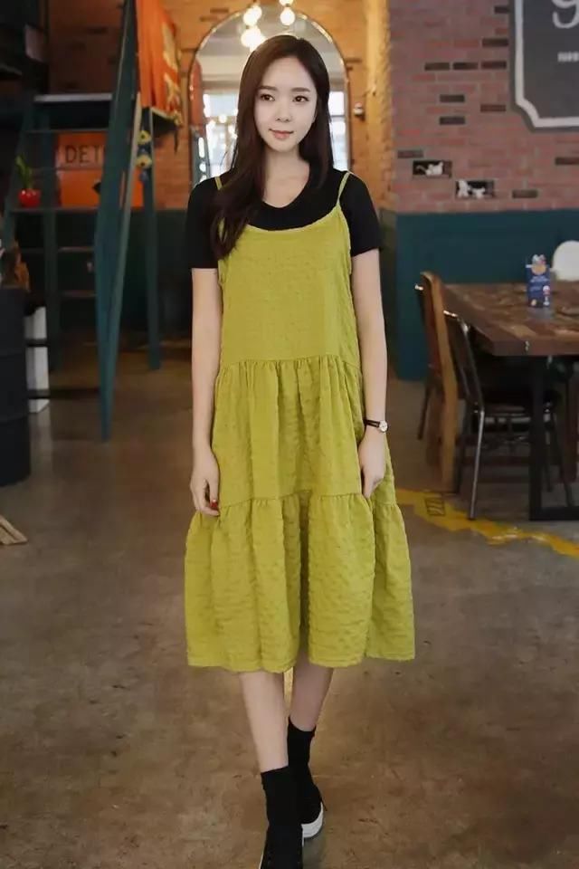 姑娘真不是露内衣带呀，这样真的超漂亮！