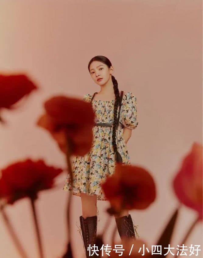 身穿:选条清新的碎花连衣裙 优雅又有女人味 小仙女范十足