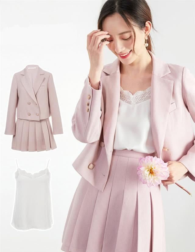  #穿衣#做个会穿衣的女上司，又仙又美的春季小西装，打破沉闷与呆板