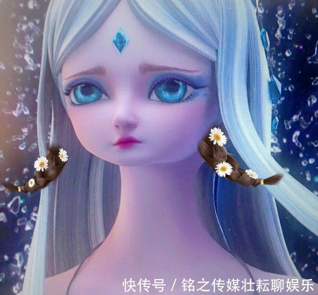 巴掌:当叶罗丽众人返老还童后,王默是大眼萌妹,冰公主秒变巴掌脸