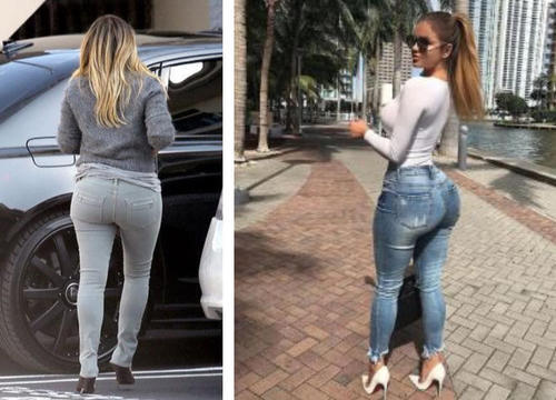 靓丽气质的牛仔裤美女，彰显温柔气质，让人着迷韵味十足！