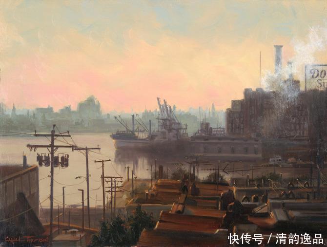 油画知识：面对大自然，景色仪态万千，怎样画好油画风景写生