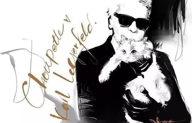  『Choupette』时尚教父“老佛爷”生前养的这只猫，有多幸运就有多难过