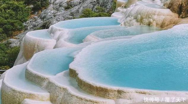 云南“棉花堡”,外观充满诗情画意,被誉为仙人遗田