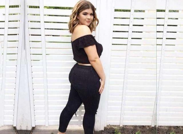 这个女模特体重165斤,却深受很多人的喜欢,网友:颜值决定一切