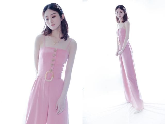 出关的赵丽颖惊艳众人，一袭白裙神似待嫁新娘，网友却直呼累不累