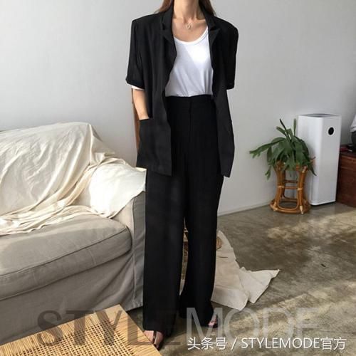 降降温，4个属于的韩式轻质穿搭！