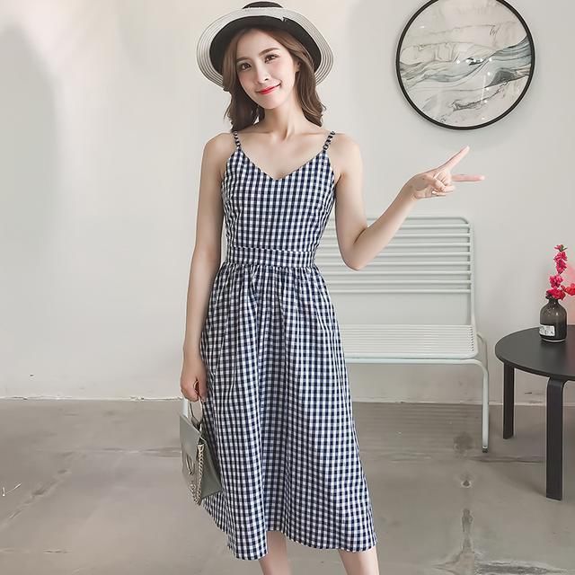 生完孩子就变“男人婆”的我,最近突然穿起了吊带裙,老公直呼美