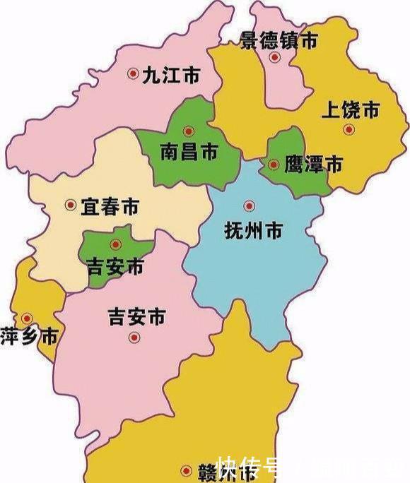  分出|江西本来很大，后分成两半，分出去那一块，如今是中国最发