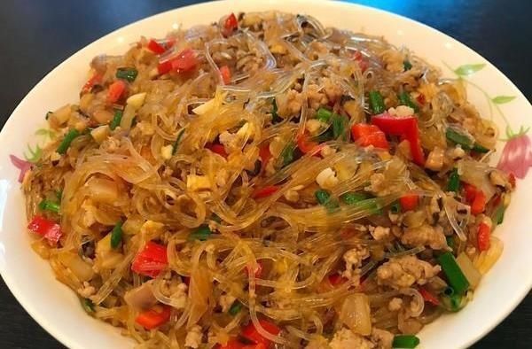  #做法#美食推荐：肉末炒粉丝，松鼠鳜鱼，香干炒胡萝卜的做法