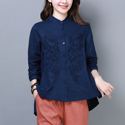 什么裙子、旗袍就扔了吧!现在流行这种精致小衫,好穿还美嫩