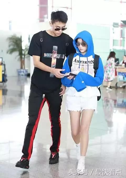 阚清子穿短裤亮相，分手后的她秒变时髦精，纪凌尘却像老了10岁