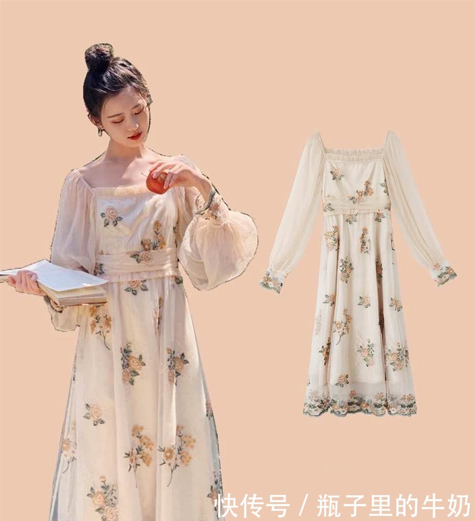  自带：春季的小裙子，自带“仙女”光环，快来一起变美