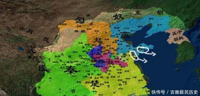 『楚国』燕国巅峰时期,地盘到底有多大仅次于秦国、楚国!