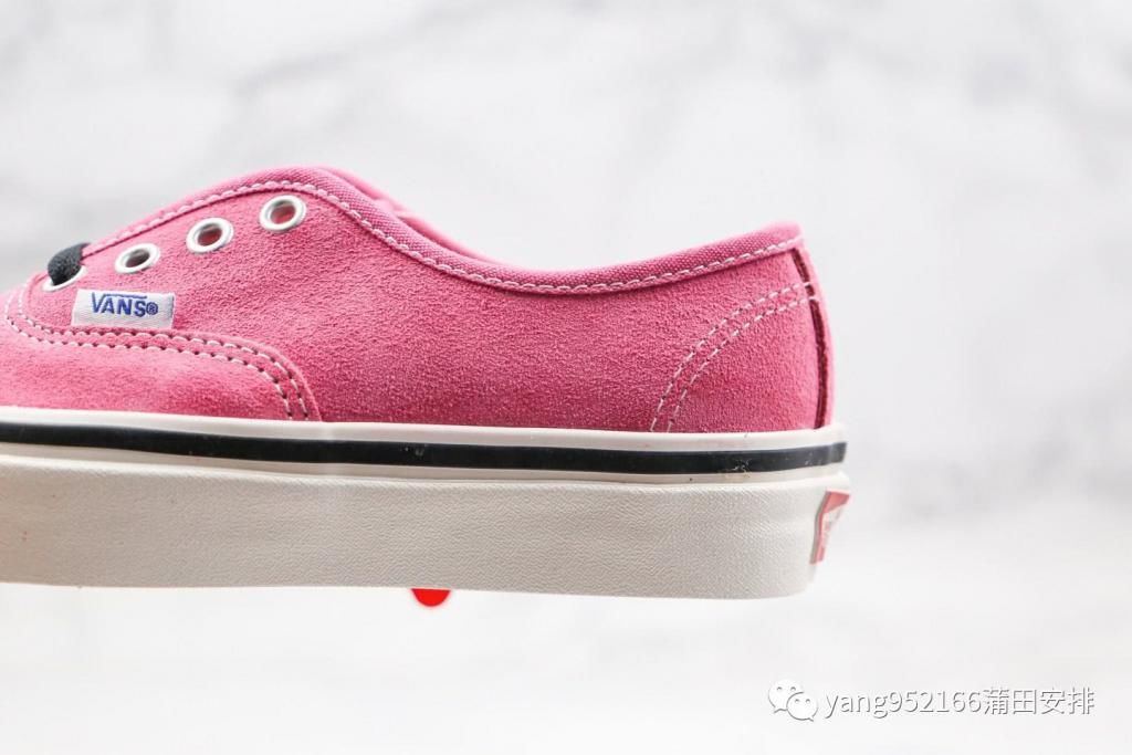  粉色■万斯Vans Authentic 44 DX低帮麂皮安娜海姆2.0粉色