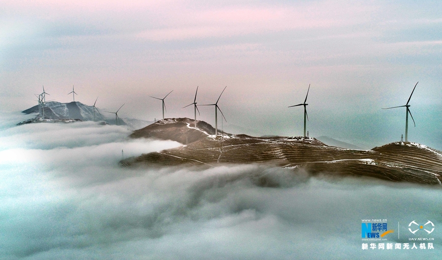 航拍:人间仙境大虎岭