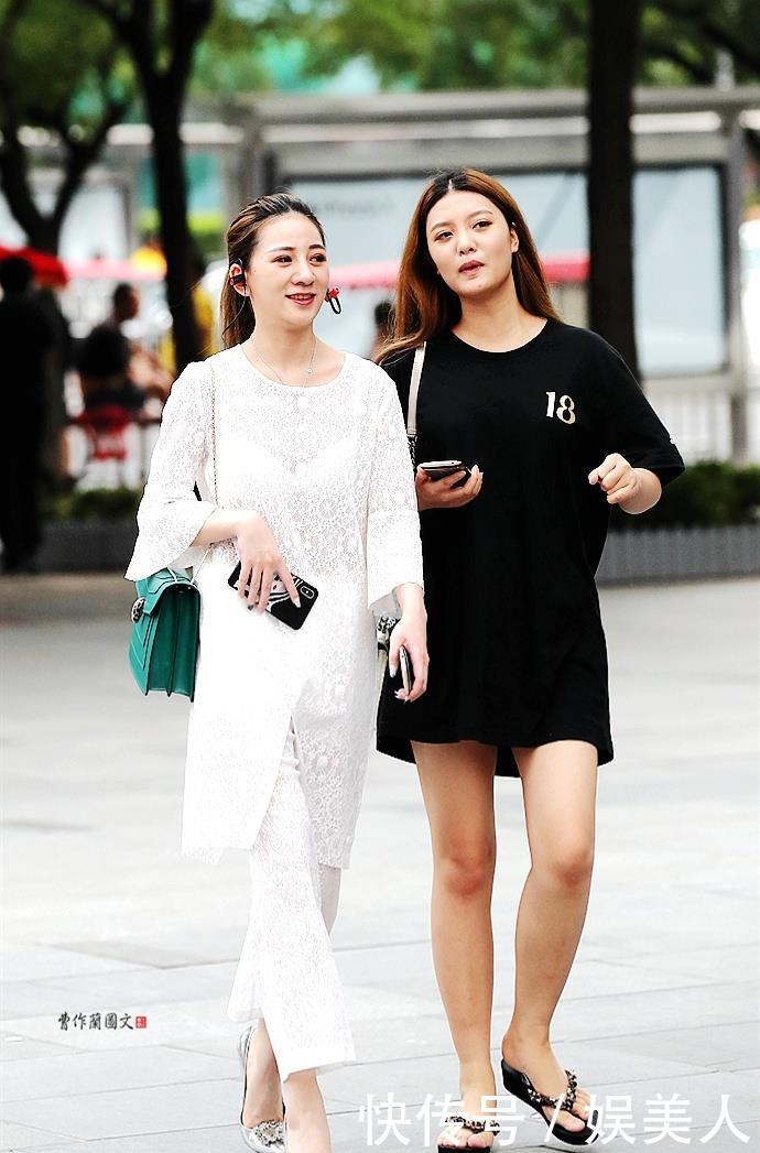 『足下生辉』街拍:高跟鞋美女,足下生辉很重要