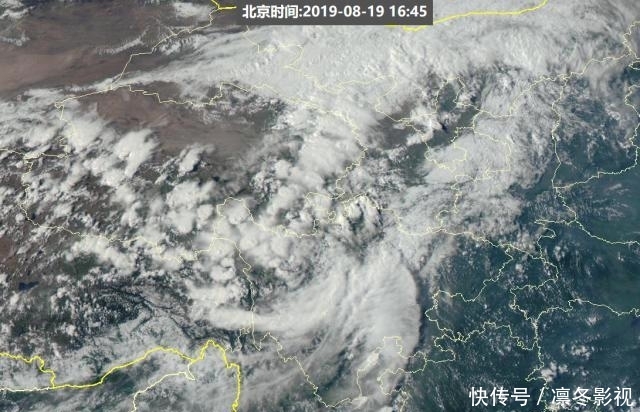 怪事？“台风”突然出现在青藏高原，太空可见！实为四川暴雨元凶