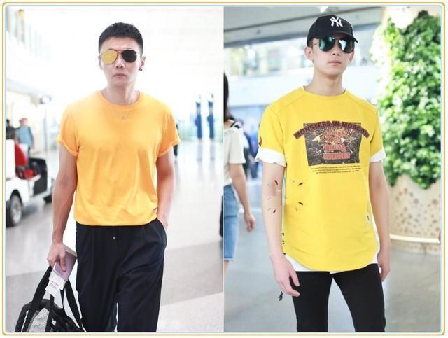 佩服李荣浩！32岁穿黄色T恤丝毫不输18岁吴磊，难怪能追到杨丞琳
