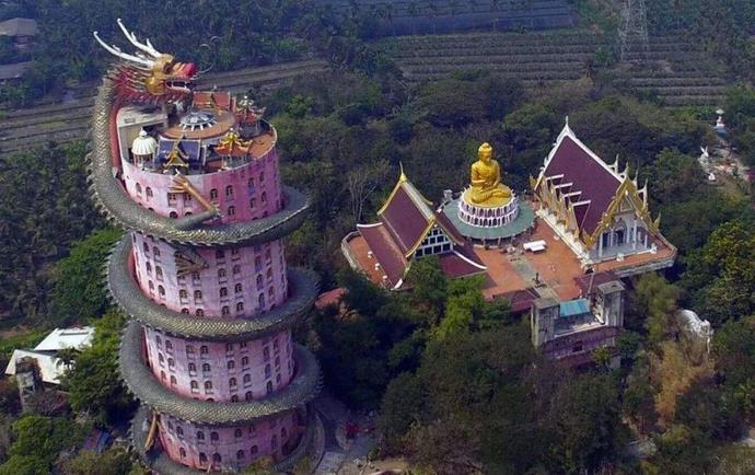 被巨龙缠绕的“神秘”寺庙：拒绝成为旅游景点，建造历史仍是谜！