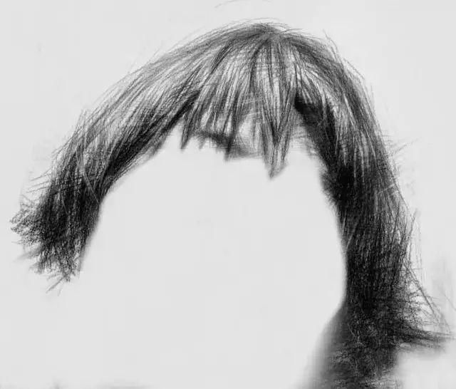 素描头像中头发的处理技巧