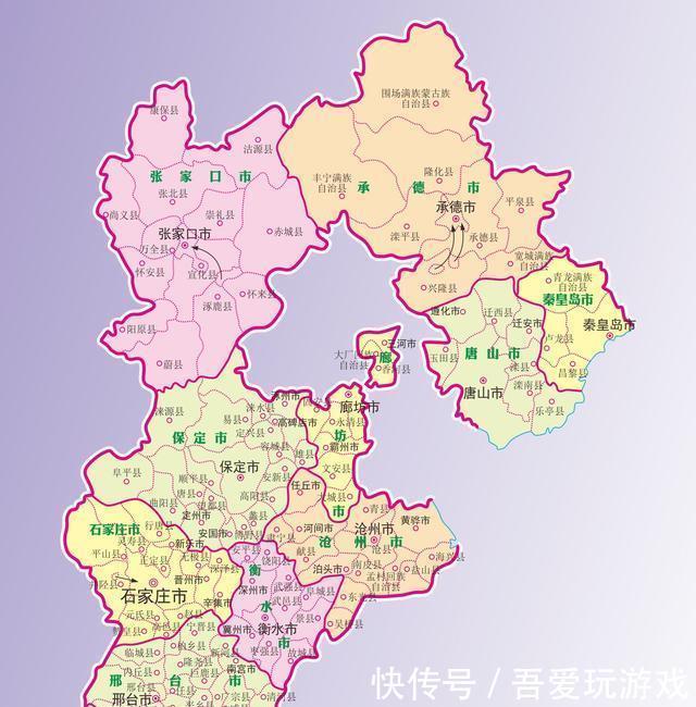  「石家庄市」中国最“奇葩”的省份，每个地级市都跟别的省份搭