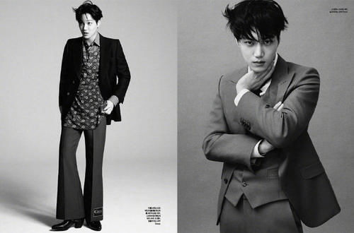 #YOUNG#韩国“行走的GUCCI”金钟仁 演绎YOUNG & GREEN
