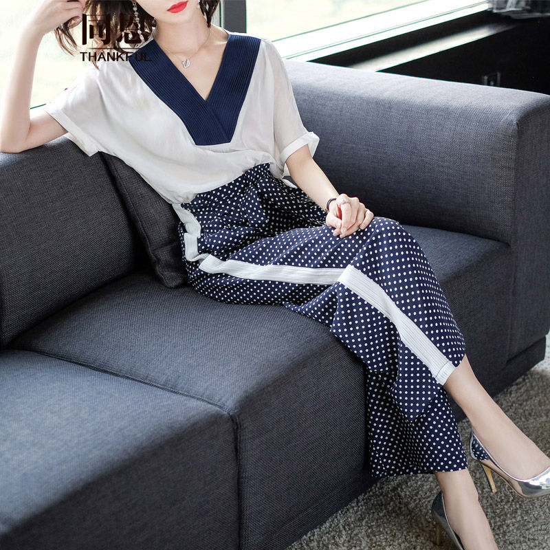 别小看这七分裤、九分裤套装，比短裤洋气，比连衣裙干练，美爆