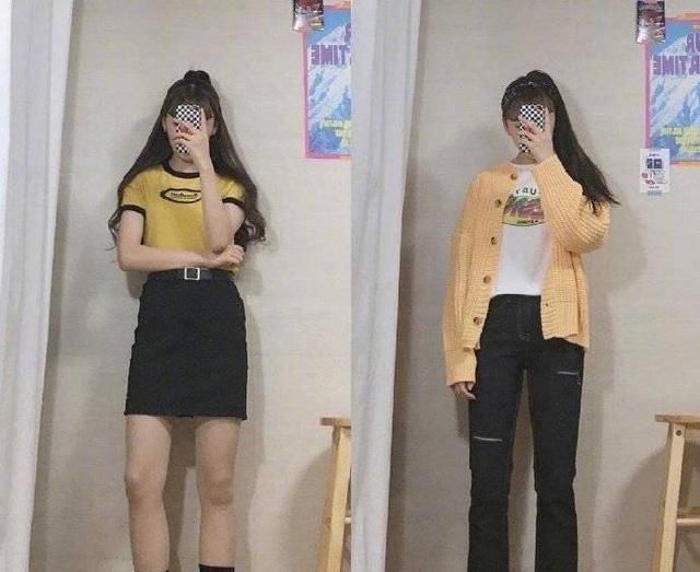 下半身搭配:学生党春天怎么穿?遮肚子的穿搭来了,每一套都很简单